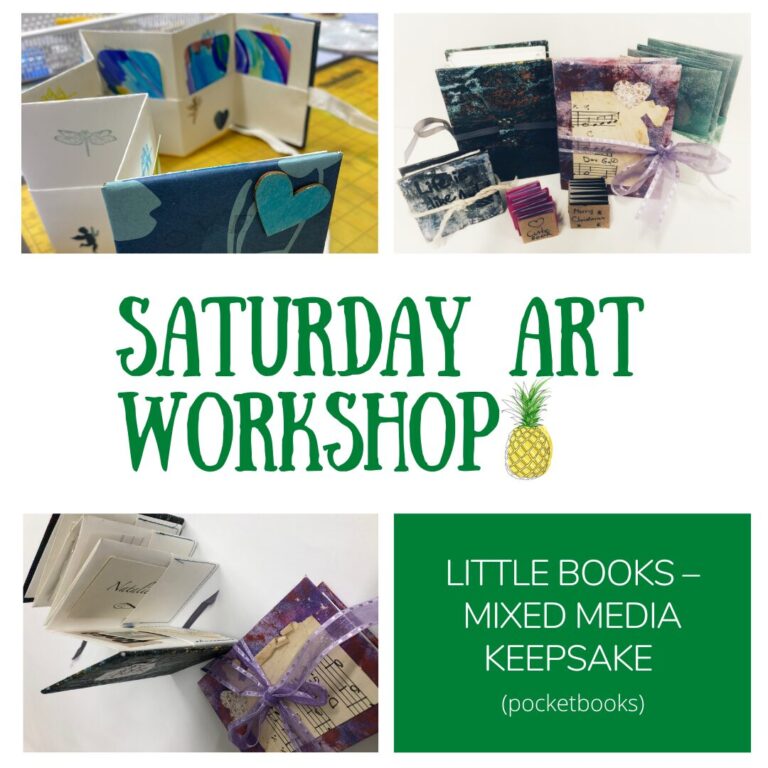 Saturday Art Workshop Little Books